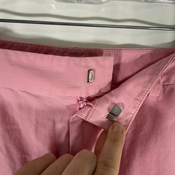 Lauren Ralph Lauren Pants Women's 2P Solid Pink Chino FLat Front Pockets Light - Picture 5 of 9